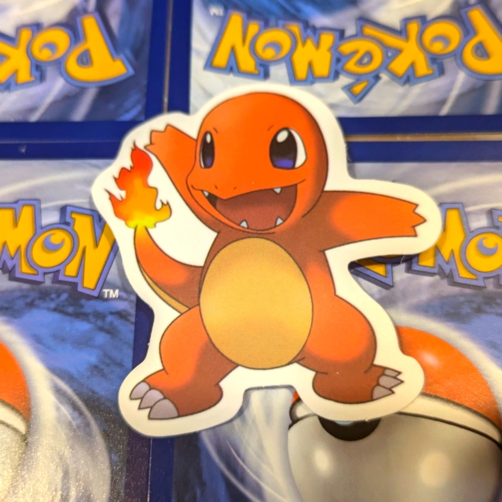 Charmander Pokemon 2" Sticker 🔥 Gotta Catch 'Em All